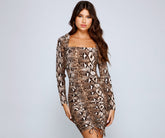 Mini-robe serpent Fierce And Fab